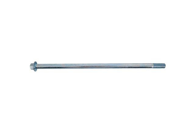 6135120035080 -  Rear flat fork shaft M14×1.5×295, S=17, white - Flache Gabelwelle hinten