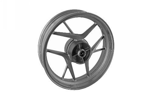 6104190002100 - FK12-SF Rear wheel (3.5×17 iron gray disc brake) - Hinterrad Felge